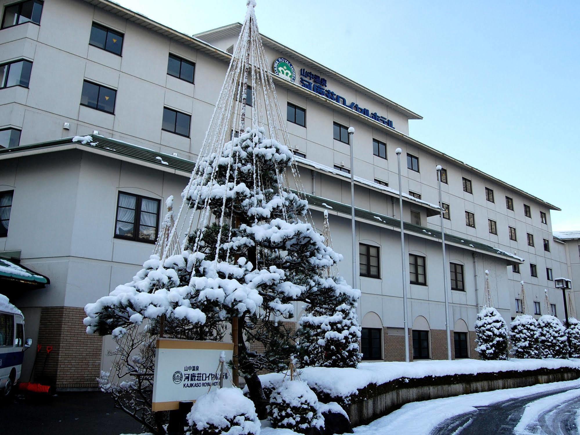 Royal Hotel Yamanaka Onsen Kajikaso Kaga  Exteriör bild