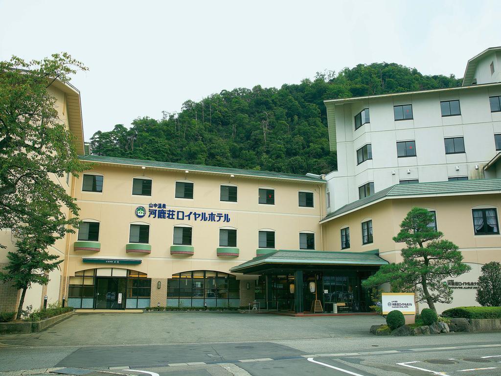 Royal Hotel Yamanaka Onsen Kajikaso Kaga  Exteriör bild